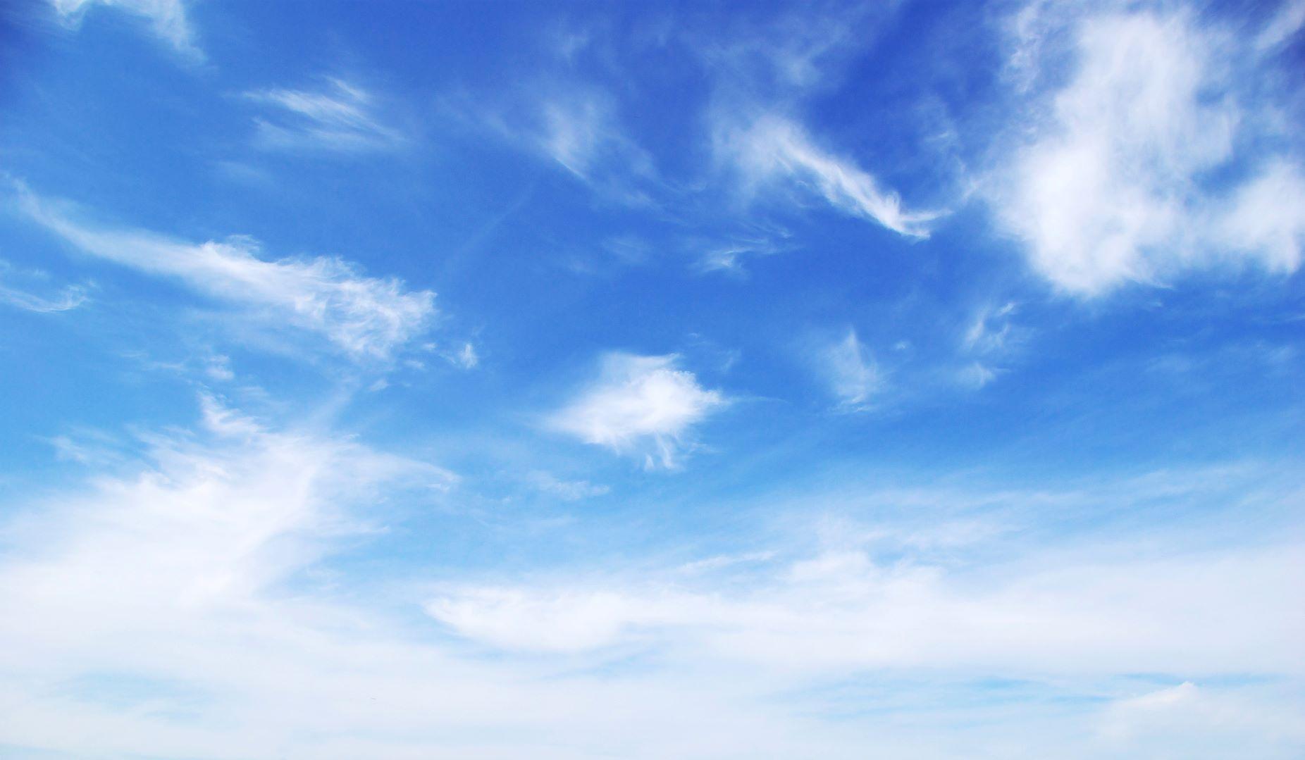 background image with clouds and blue sky